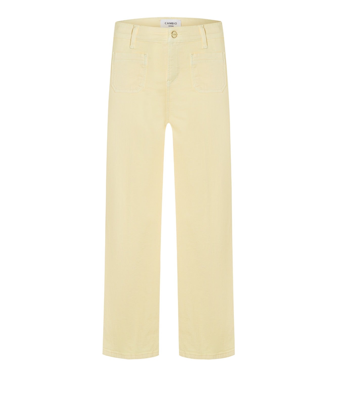Cambio Tess pocket/cropped - gelb