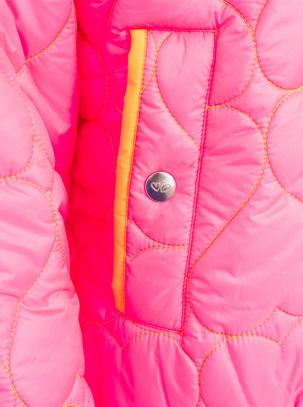 Zwillingsherz Bomberjacke Pink