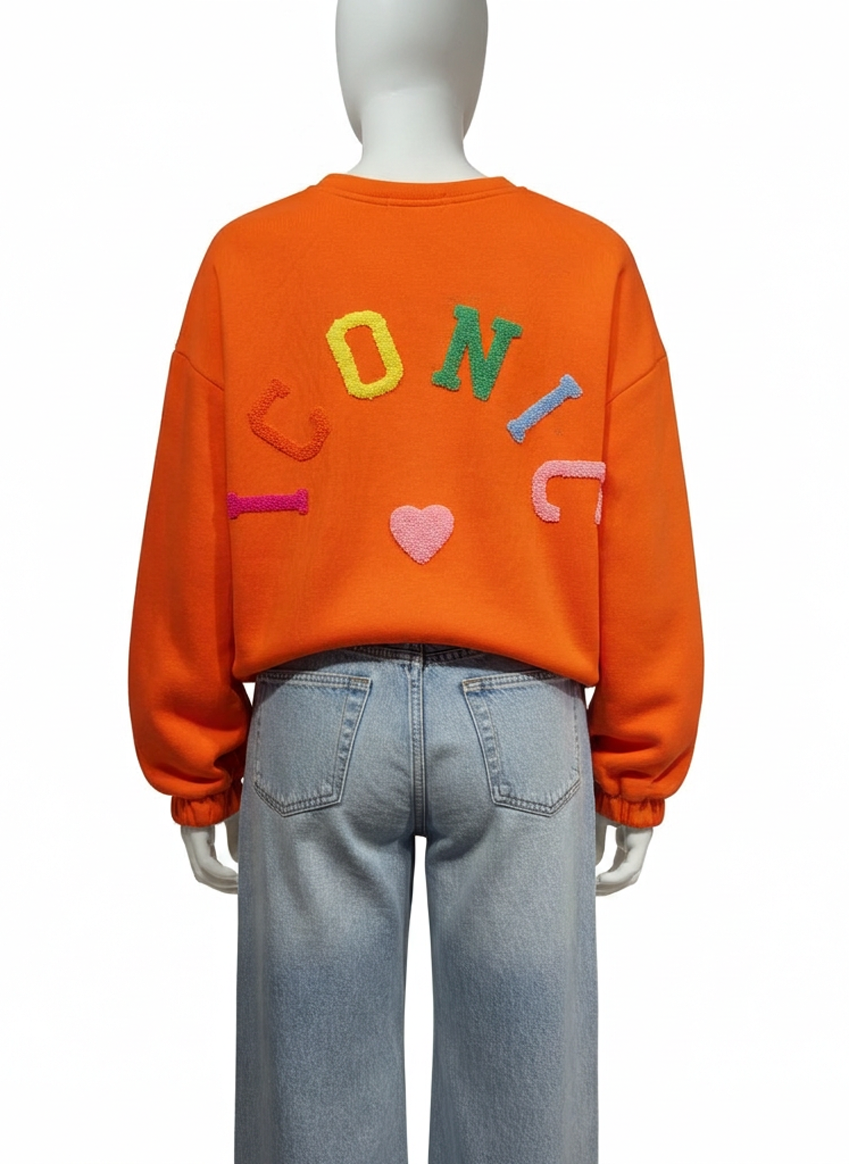 It-Pieces Sweater - orange