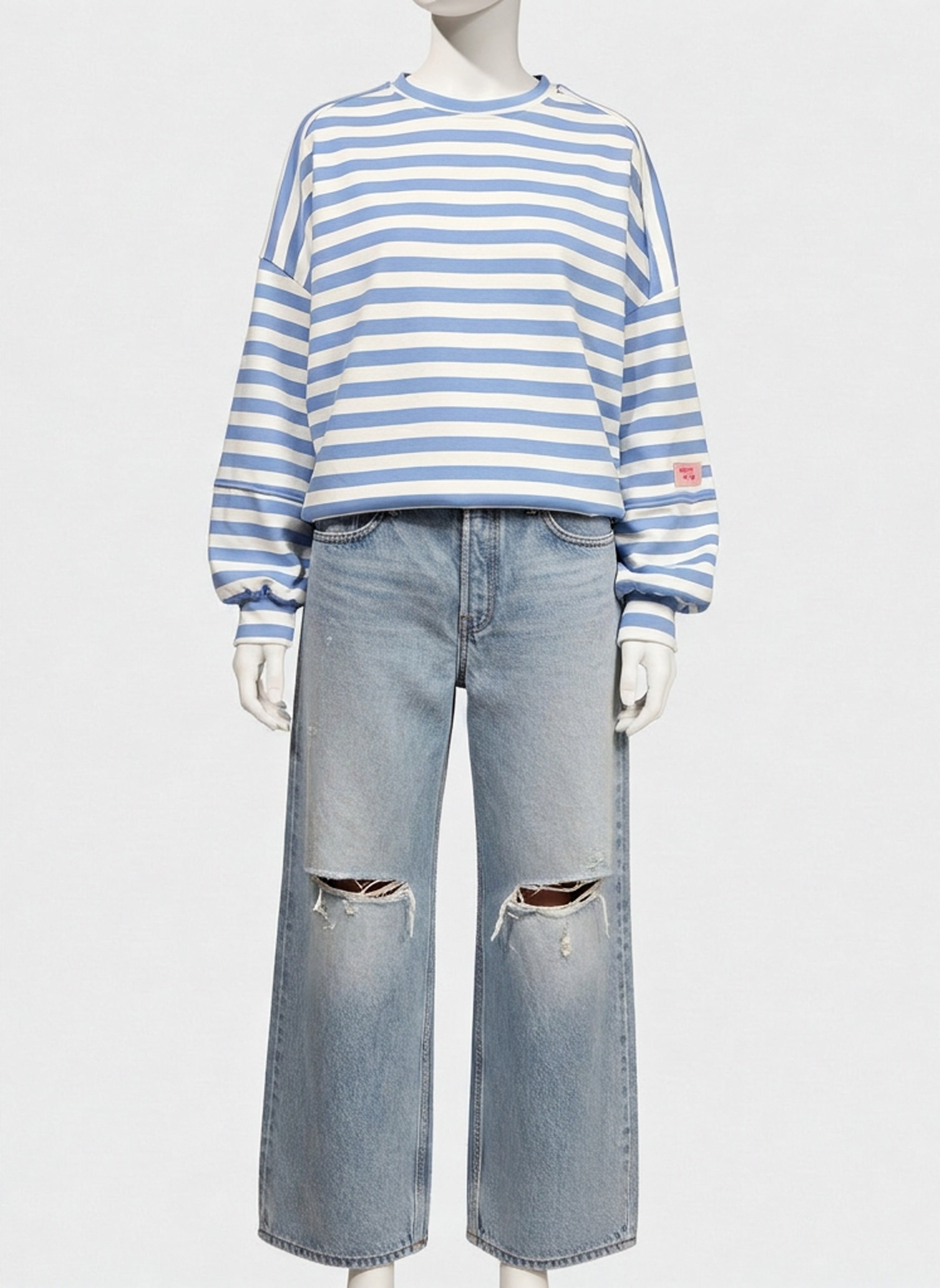 It-Pieces Sweater - blau