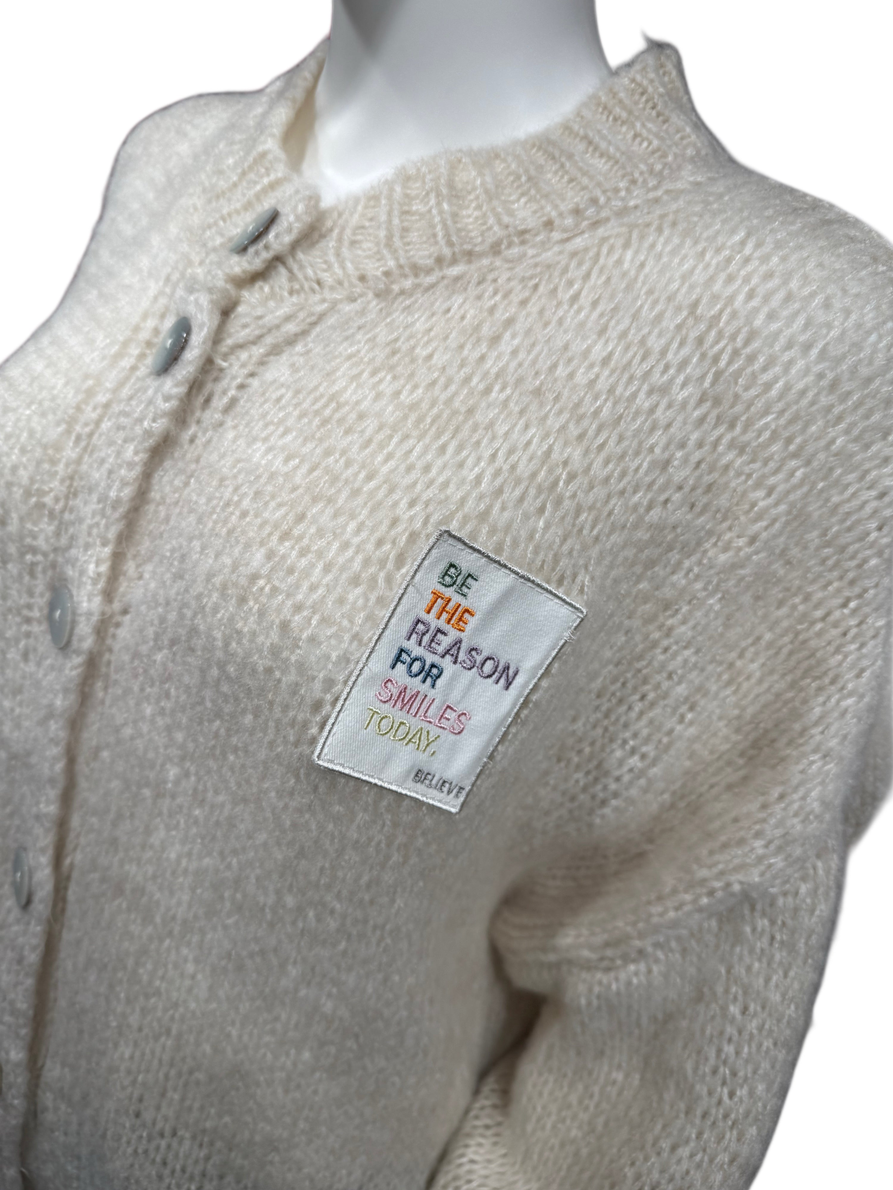 It-Pieces - Weiche Strickjacke in zartem Beige