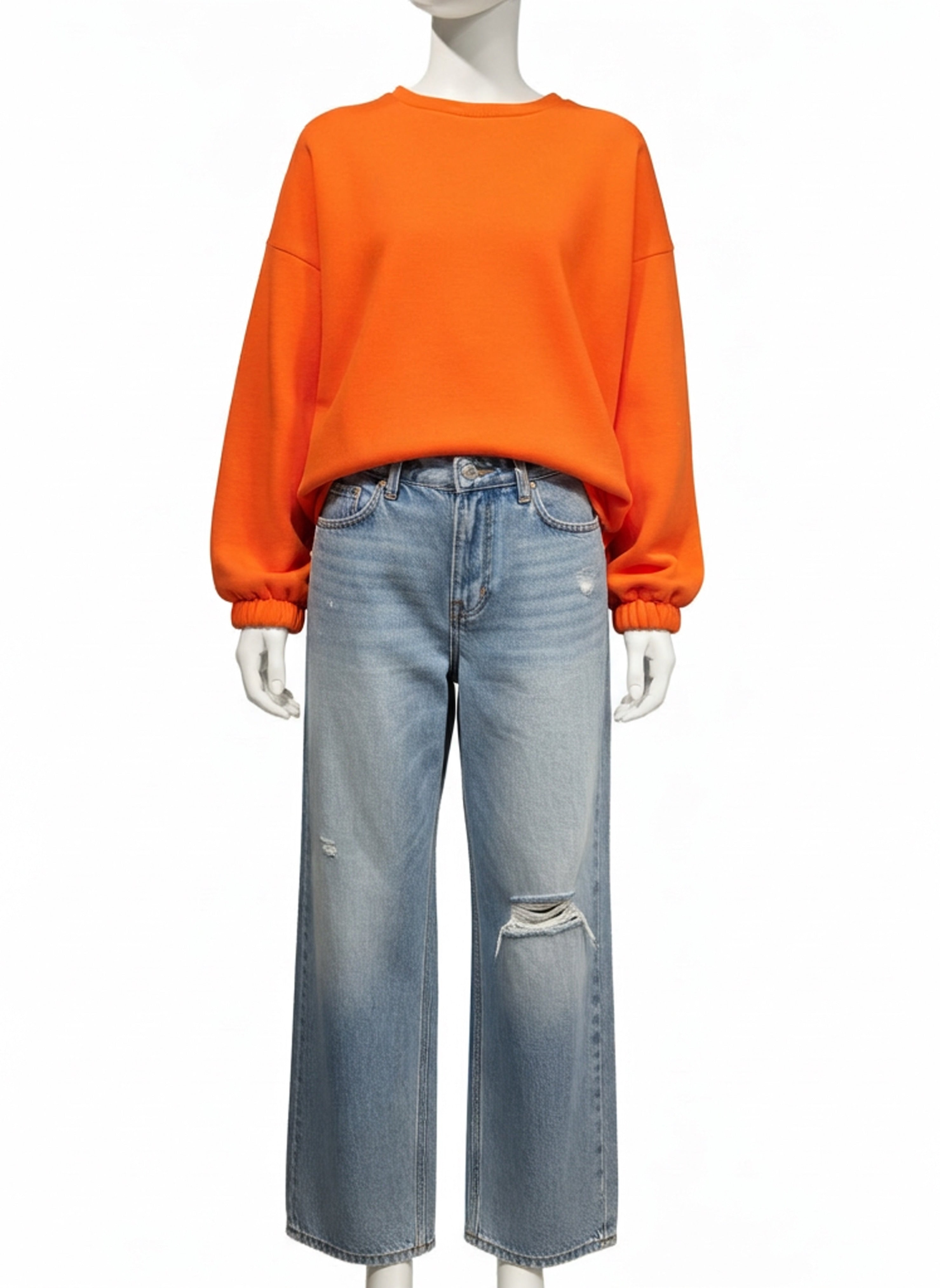 It-Pieces Sweater - orange