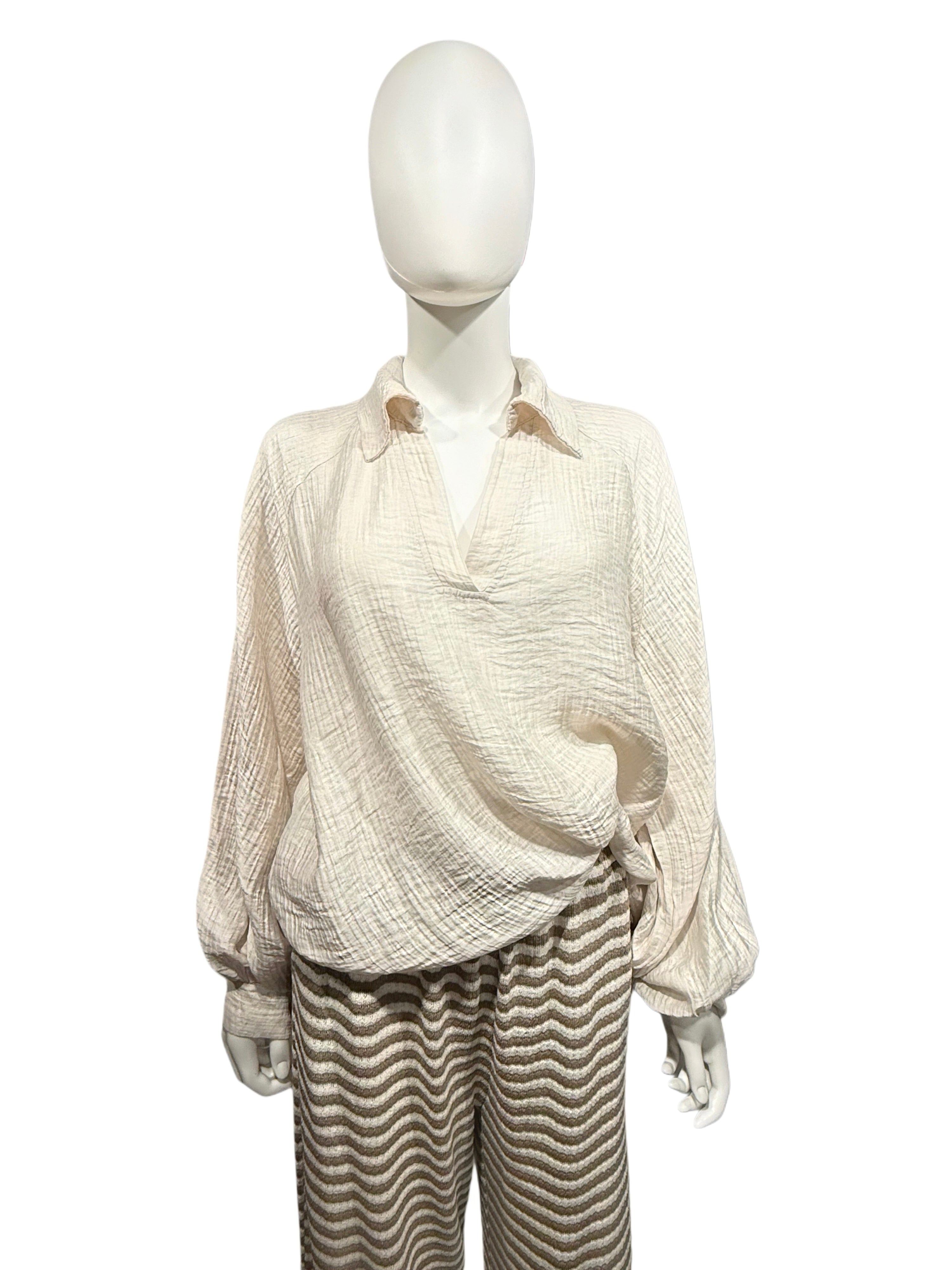 It- Pieces Bluse Kitt