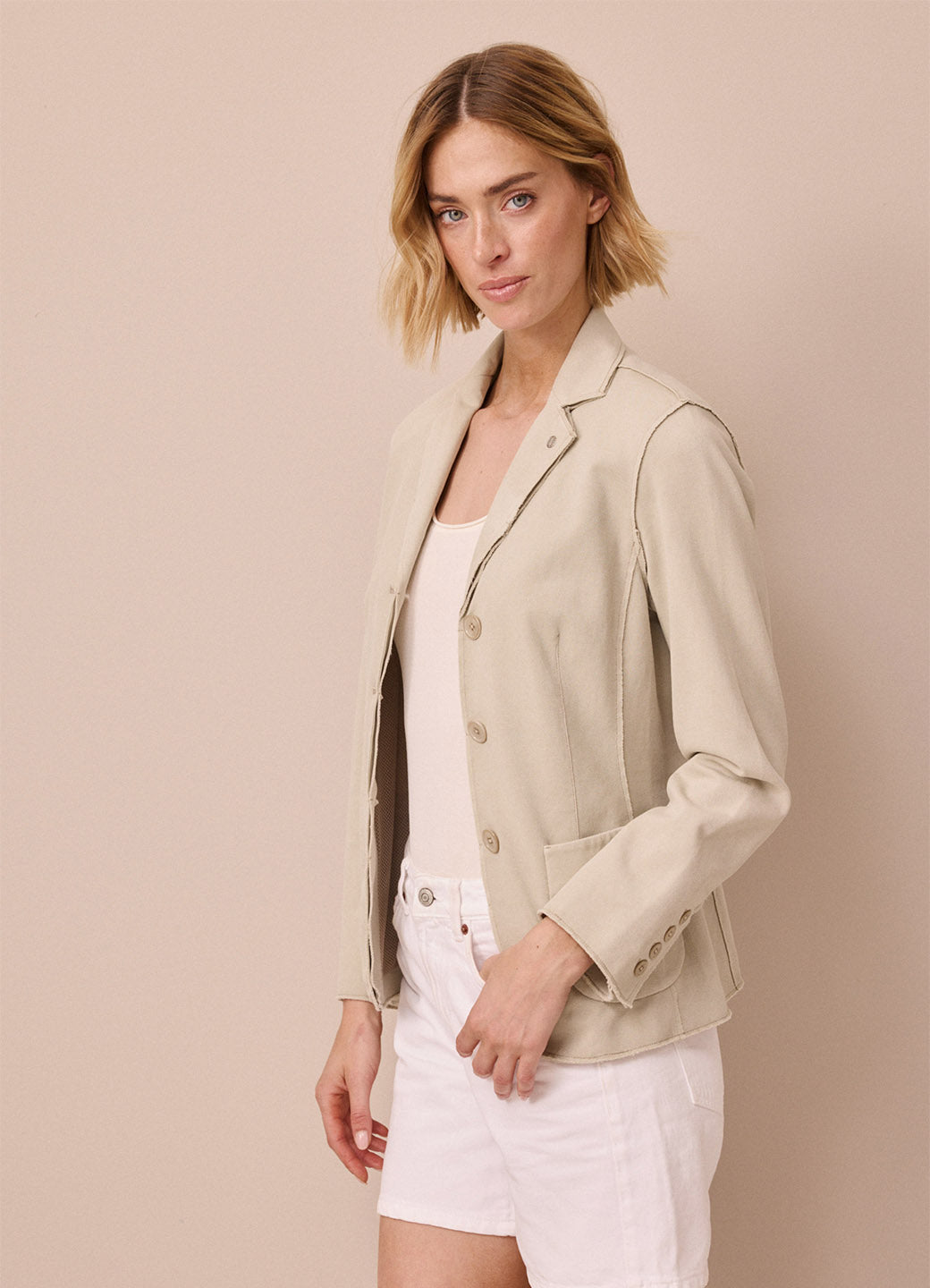 Blonde no.8  Blazer - zeitlos und vielseitig kombinierbar beige