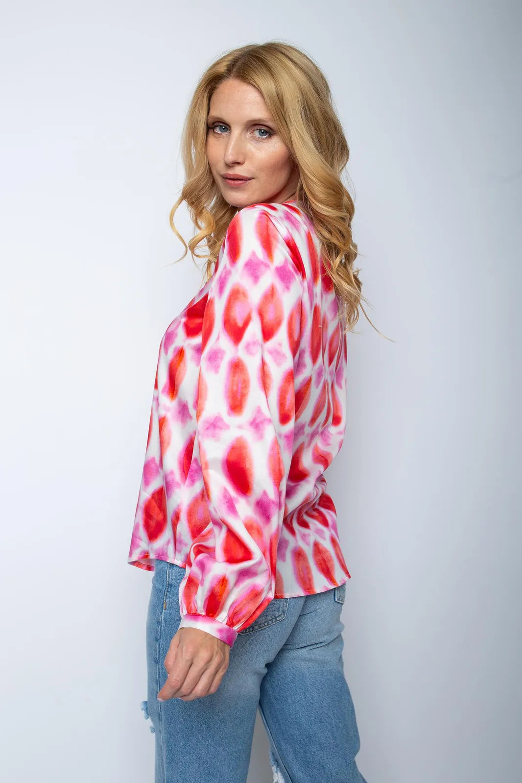 Emily Van Den Bergh Bluse Batik