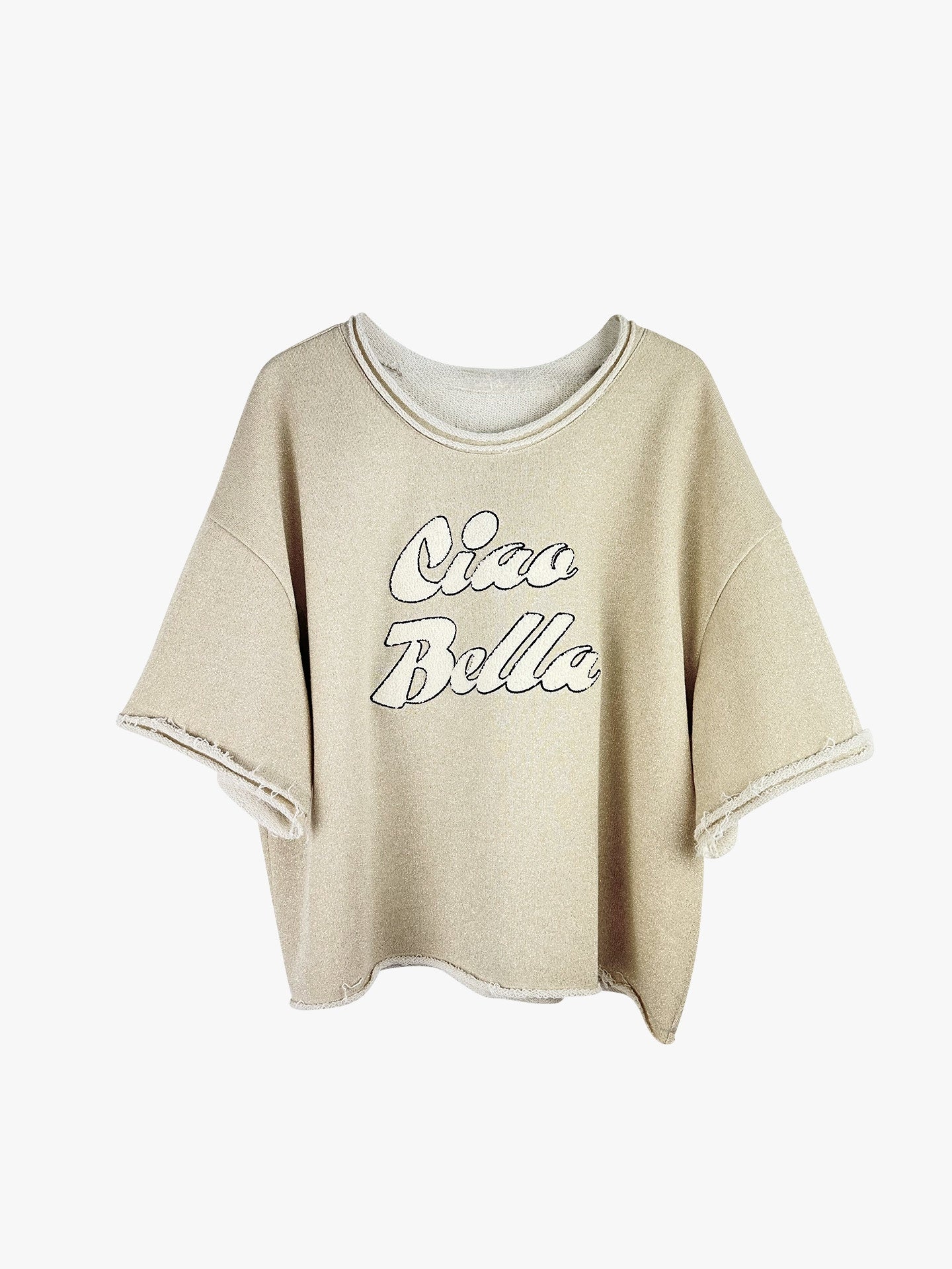 Yippie Hippie T-Shirt beige