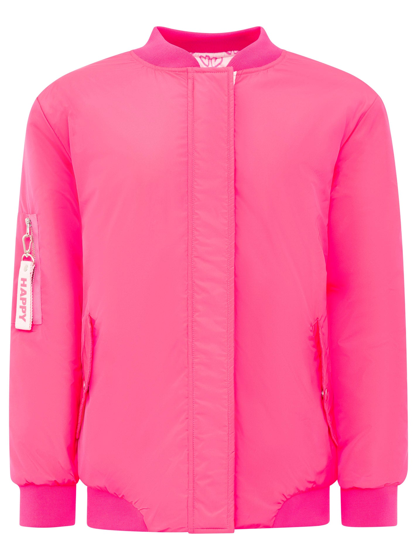 Zwillingsherz Bomberjacke Pink