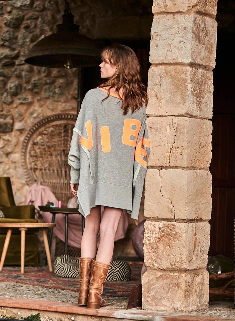 Love Joy Victory Kriz grey melange