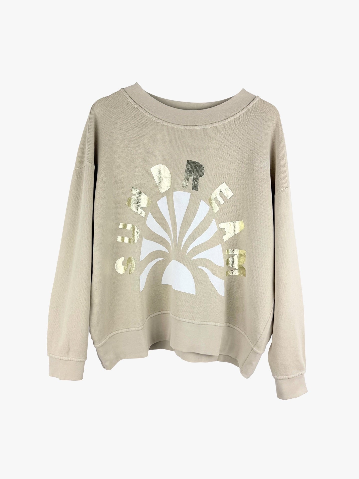 Yippie Hippie Sweatshirt beige
