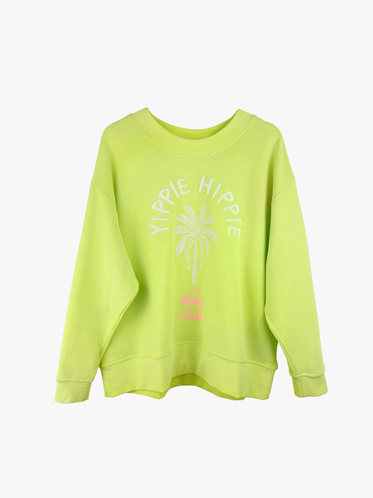 Yippie Hippie Sweatshirt gelb