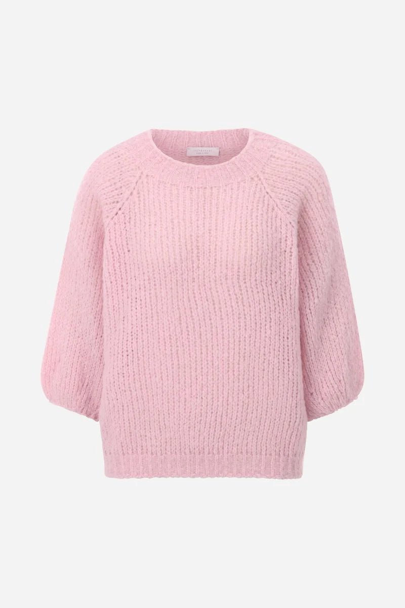 Rich & Royal Grobstrick-Pullover in Rosa