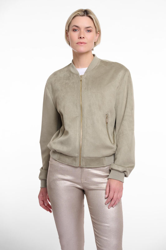 Rino & Pelle Jacke "Jonina" in Light Khaki